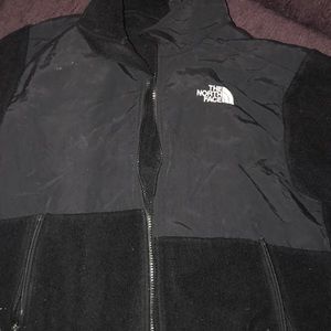 The North face zip up jacket